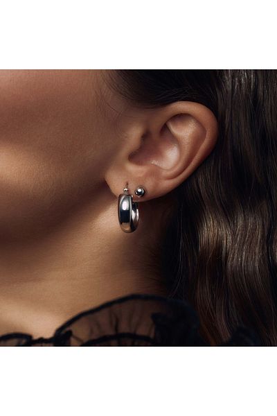 Parte di Me Bibbiena Poppi Damen Creolen Silber Pdm36155