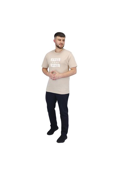 Giordano Men's Jersey Print Tee