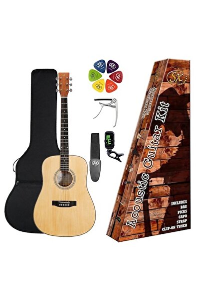SX SD104LK Solak Akustik Gitar (Natural)