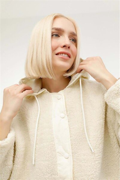 lumberjack Wl Hannah 6Ct2008 3Pr Lumberjack Kadın Mont  - EKRU - M - ST07918-EKRU-M