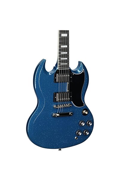 Epiphone Exclusive SG Custom Elektro Gitar (Brunswick Blue Sparkle)
