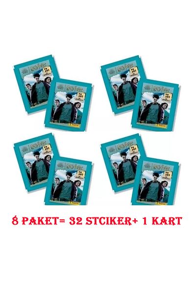 Panini Harry Potter a Year at Hogwarts - Set of 8 Stickers