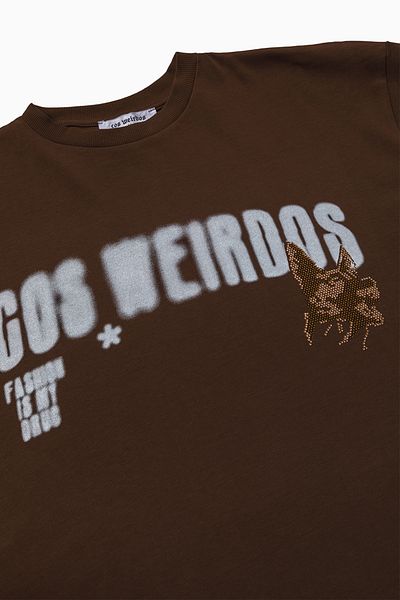 Cos Weirdos Mydrug Oversized T-Shirt with Stones