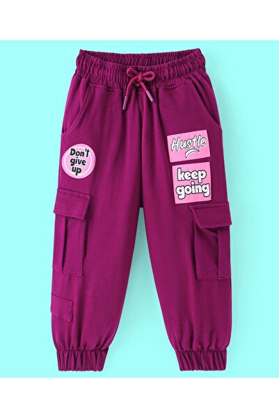 Ollington St. Ollington St. - 100% Cotton Knit Full Sleeves Winter Wear Suit With Patches - Wine