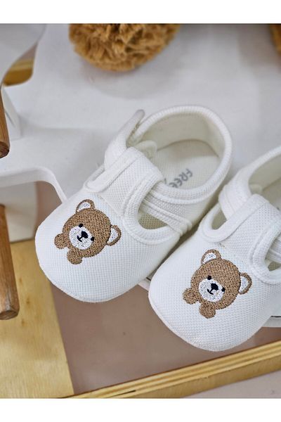 Freesure 241324 Ecru Baby Boy Shoes, Baby Shoes