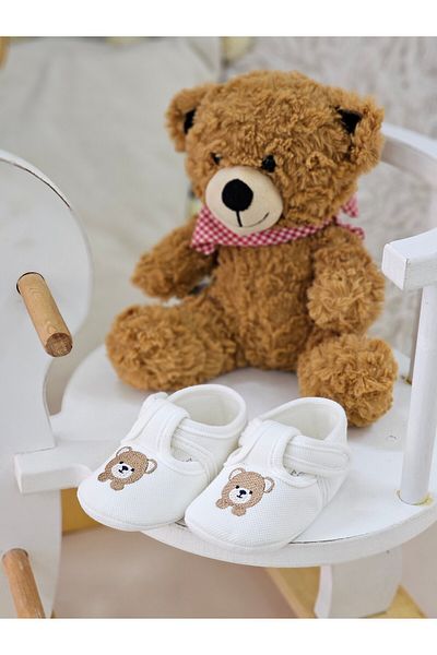 Freesure 241324 Ecru Baby Boy Shoes, Baby Shoes
