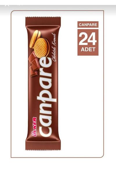 Ülker Hazelnut Cream Cocoa Biscuits 81 Grams X 24 Pieces (Total 1944 Grams)