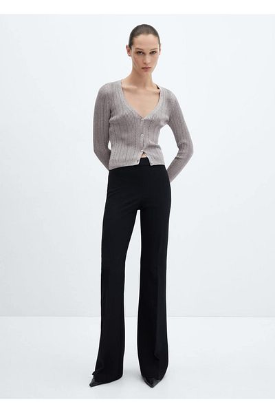 MANGO Woman Dünne Strickjacke