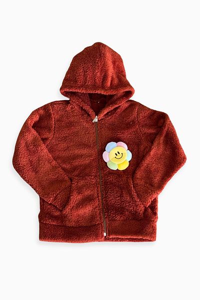 TRENDİMİZBİR Unisex Παιδικό φούτερ Welsoft με κουκούλα και τσέπη