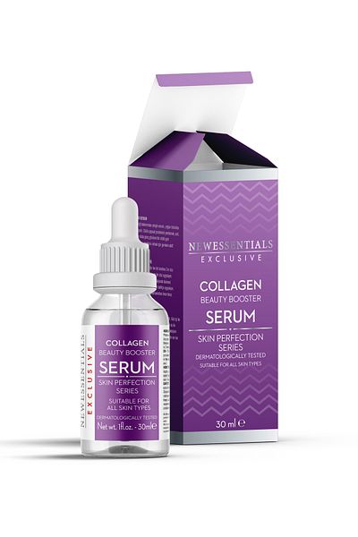 New Essentials Anti-Aging Collagen Serum (Hyaluronic Acid + B5 + Beta Glucan) - 30 ml