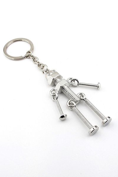 Solfera Screw Bolt Man Technology - Metal Keychain Kc153