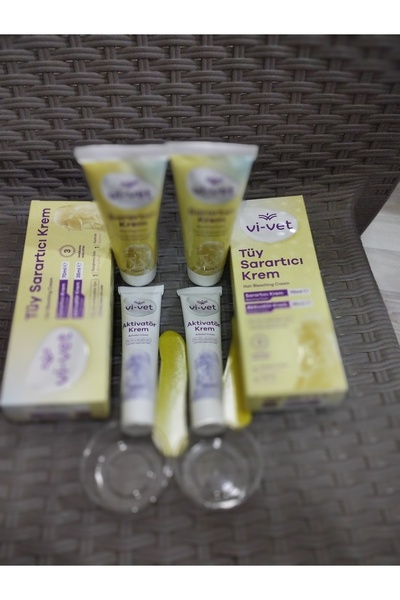 Vi-vet TÜY SARARTICI KREM 70ML + AKTİVATÖR 35 ML X 2 PK
