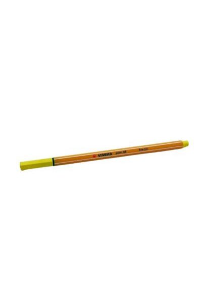 Stabilo - Fine Felt Tip Pen - Point 88 - Lemon Yellow