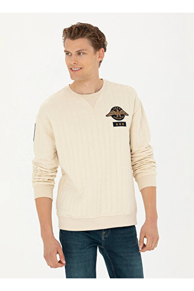 U.S. Polo Assn. Η.Π.Α. Polo Assn. Ανδρικό φούτερ με λαιμόκοψη - KURES DMLS