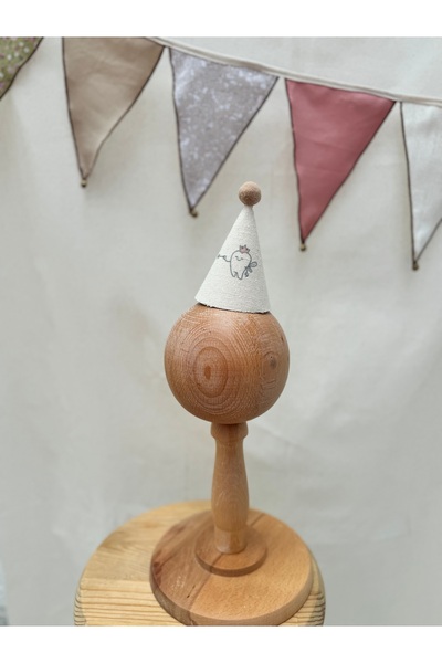 Kukuletaparty İlk Diş Kutlama Şapkası - Erkek Bebek / Kukuleta