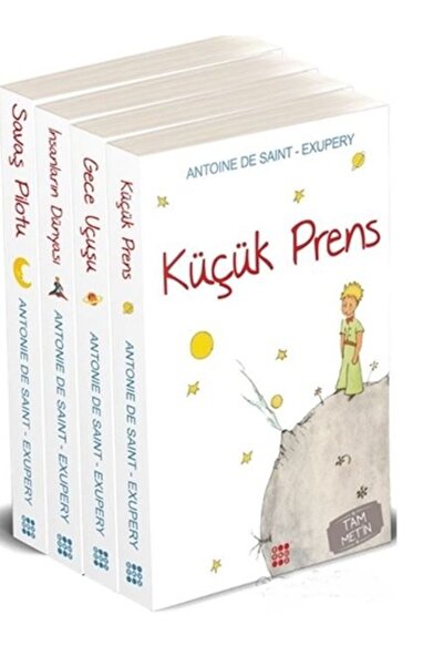 İthaki Yayınları Exupery 4`lü Set Küçük Prens