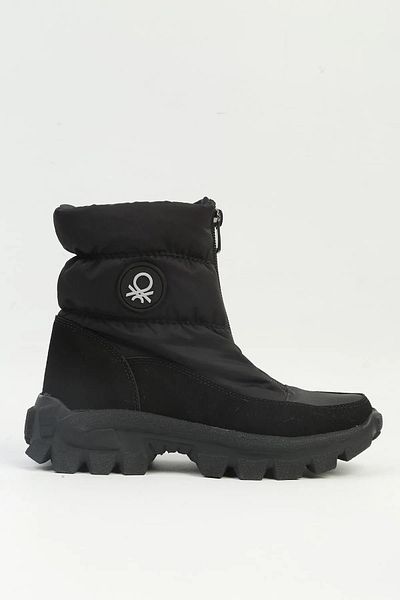 Benetton Girl's Black Boots