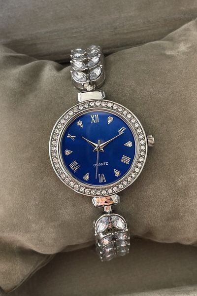 Leerybee Nla-210 Model Leaf Stone Detailed Women's Wristwatch