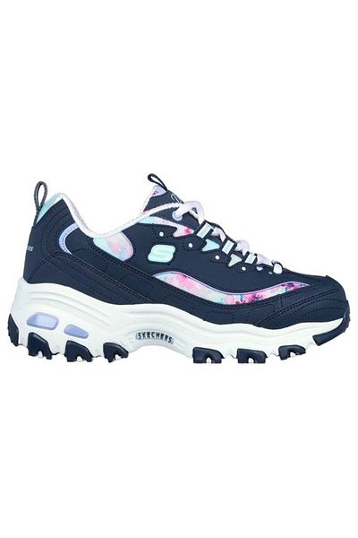 SKECHERS D'Lites-Blooming Fields 149794 -Nvmt Women's Sports Shoes Navy Blue Multi