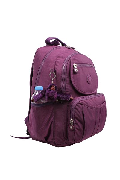 Kenyon Cox 8860 Mor Unisex Klınkır Maymunlu Günlük ve Okul Sırt Çantası