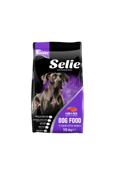 selie Premium Kuzu Etli & Pirinçli Yetişkin Köpek Maması 15 kg