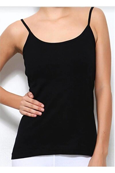 YILDIZ 2246 Women's Modal Super Thin Strap Tank Top 10 Pieces