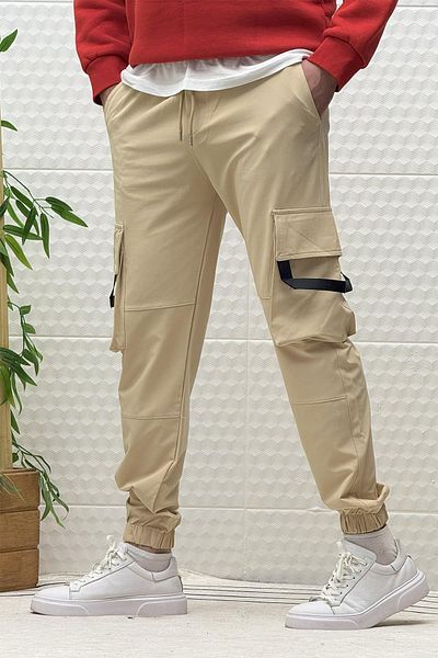 WAFRA Ανδρικό εποχιακό παντελόνι Jogger Cargo Pocket