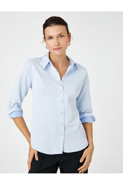 Koton Basic Shirt Long Sleeve