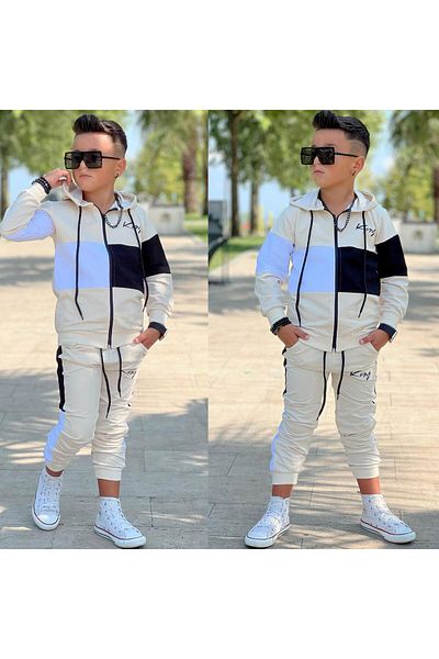 Maon Men's Zippered Suit with Hood