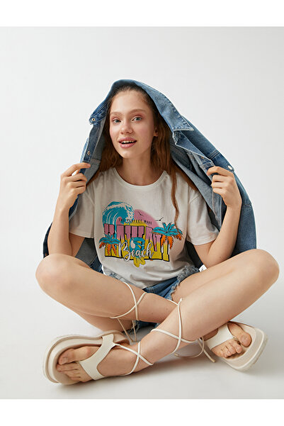 Koton Tricou imprimat cu mânecă scurtă