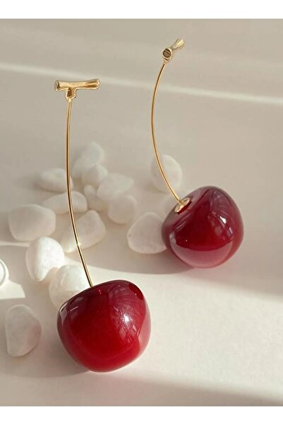 CASELN Çelik Kiraz Küpe