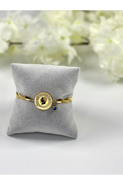 Store 316L Quarter Gold Bracelet