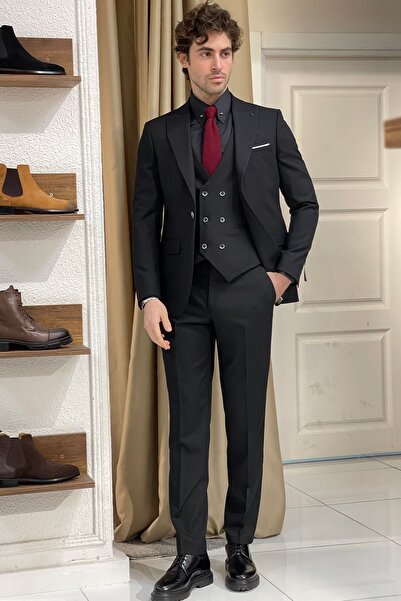 sarprun fashion بدلة سترة سوداء