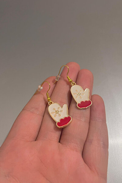 Jaida Moda جوارب عيد الميلاد النسائية مجسمة أقراط عيد الميلاد