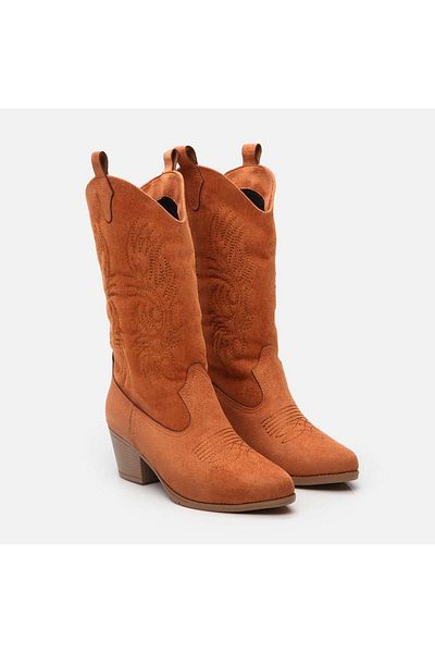 Yaya by Hotiç Tan Women's Boots 01Boy 295420 A370