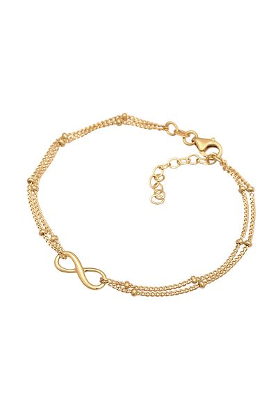 ELLI Armband Damen Unendlichkeitssymbol Basic aus 925 Sterling Silber