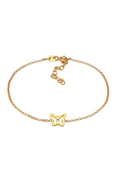 ELLI Bracelet Ladies Butterfly Pendant Cut-out In 925 Sterling Silver