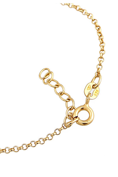 ELLI Dětský kulatý vintage přívěsek s perlou ve tvaru mušle ze sterlingového stříbra 925