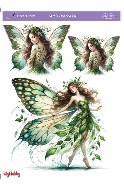 LİNEART Lineart Sulu Transfer No:LNT349 25x35cm