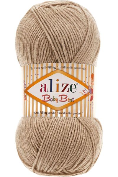 Alize Καλύτερο Πλεκτό Χειροποίητο Baby Beige 256 νήματα