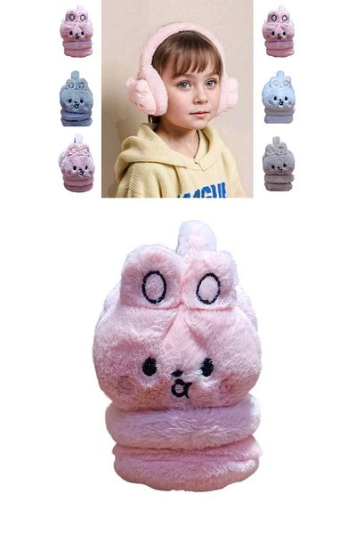 Eva Rose 1Pcs Rabbit Model Winter Earmuff Plush Earmuff Children's Plush Earmuff Girl's Earmuff