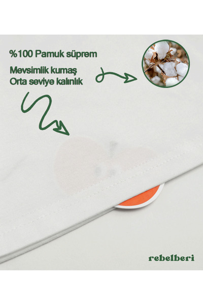 rebelberi Y2k Grunge Fairycore Cotton Baby Tee - Ποτέ μην είναι ψεύτικο με γραμμένο Org, αστείο