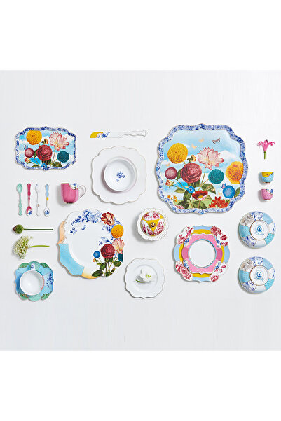 Pip Studio Royal Mavi Porselen Yemek Tabağı 28 Cm