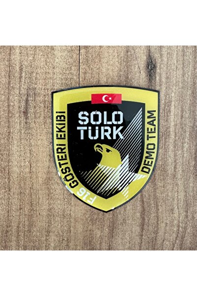 BENİMSER REKLAM SOLO TÜRK GÖSTERİ EKİBİ 7x5.8 CM MOTORSİKLET KASK DAMLA STİCKER