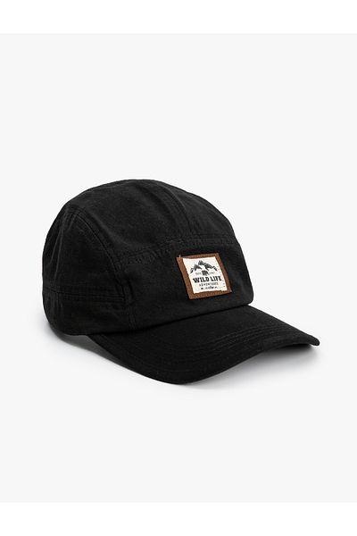 Koton Cap Hat Slogan Detailed Label Printed