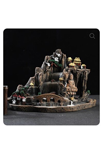 Show Art Hediyelik Buda Dağ Tasarım Geri Akış Tütsülük