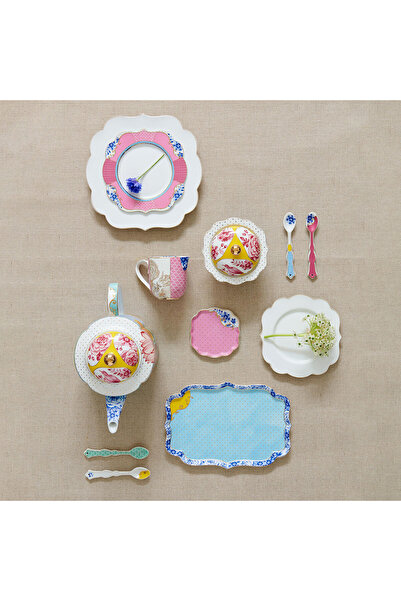 Pip Studio Royal Sarı Pembe Porselen Şekerlik 235 ml