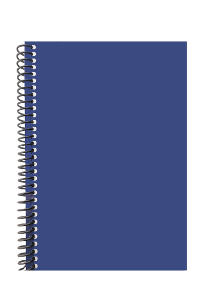 Şirin Yün A5 Spiralli Pvc Kapaklı 80 Yaprak Çizgili Defter 1 Adet Denim