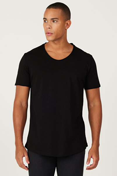 AC&Co / Altınyıldız Classics Ανδρικό μπλουζάκι με κοντό μανίκι 100% βαμβακερό...