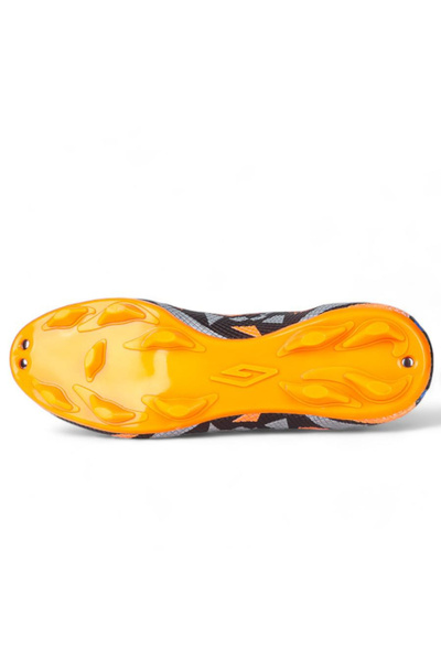 Dugana Шкарпетки з манжетами, штучне покриття, шиповані бутси, футбольні бутси нового сезону, чорні - помаранчеві